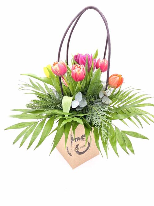 Ramo precioso de tulipanes para envió a domicilio