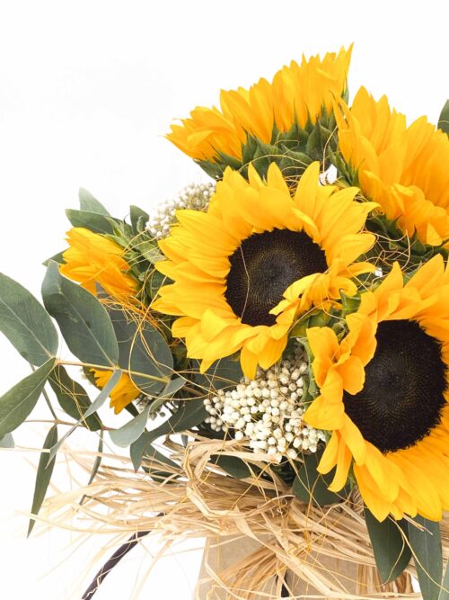 ramo de girasoles