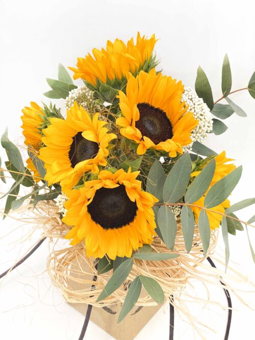 ramo de girasoles