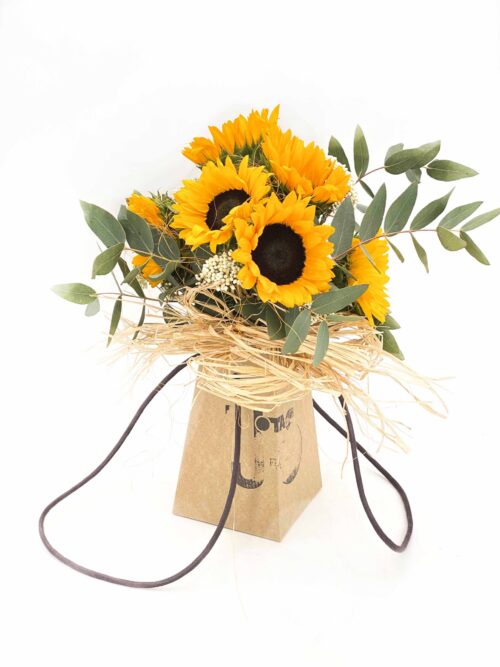 ramo de girasoles