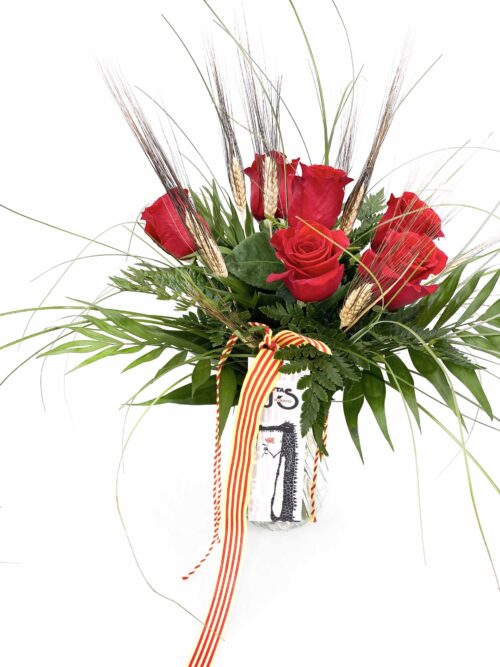 Ramo 6 Rosas Sant Jordi. - Imagen 4