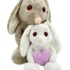 conejito peluche con flores