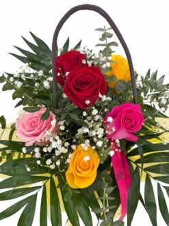 Alternative view of Bag 6 rosas Colores